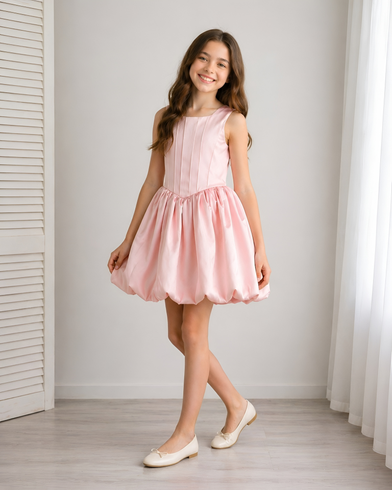WİNNİE Model Kız Çocuk Özel Gün Elbisesi