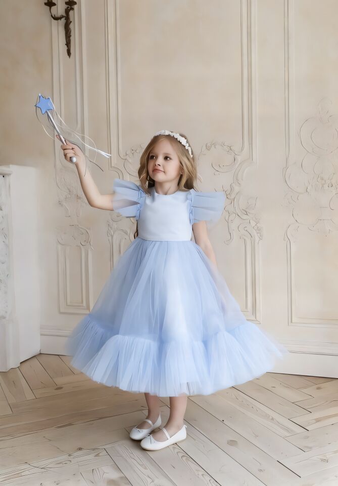 LULU Model Kız Çocuk Özel Gün Elbisesi